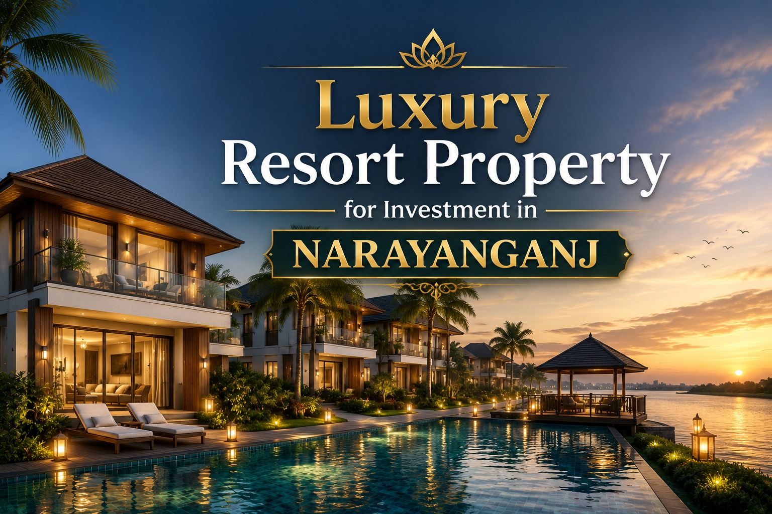 Luxury Resort Property for Investment in Narayanganj