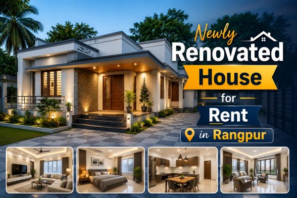 Newly Renovated House for Rent in Rangpur