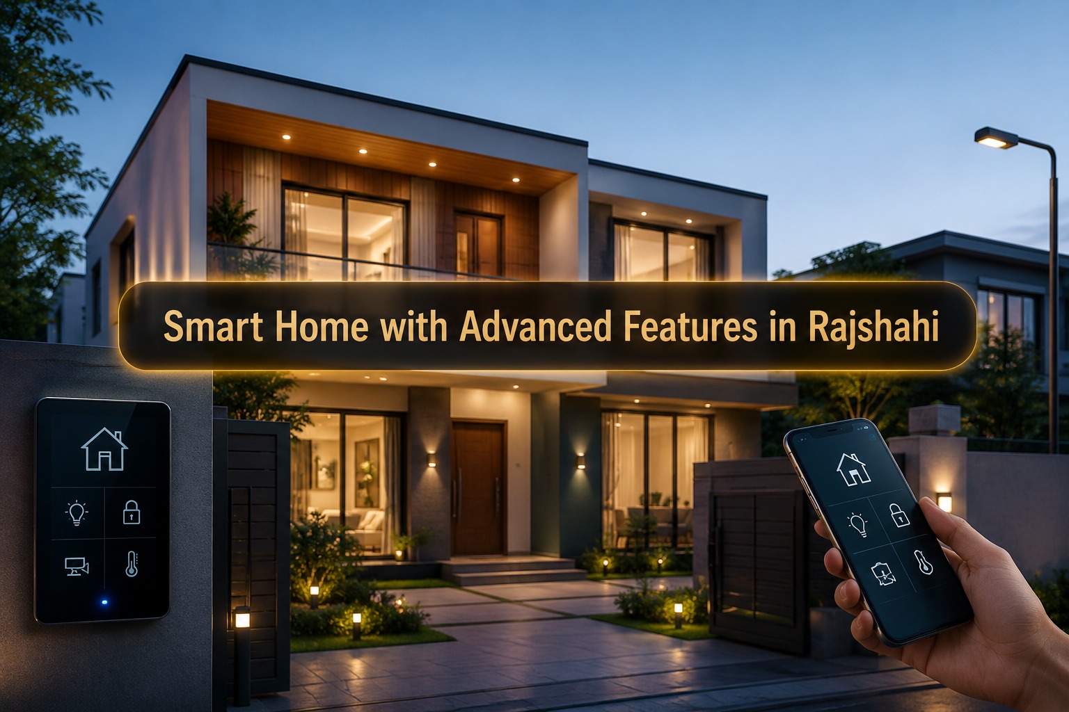 Smart Home with Advanced Features in Rajshahi