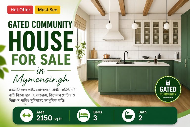 Gated Community House for Sale in Mymensingh